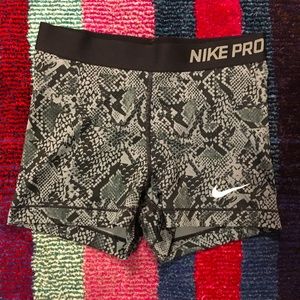 Nike Pro compression shorts